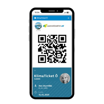 Mit dem Digitalen KlimaTicket Österreich in der Westbahn unterwegs Mit dem Digitalen KlimaTicket Österreich in der Westbahn unterwegs